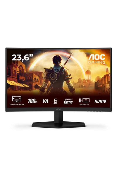 Aoc Monitor 23.6 C24G42E, Curvature: 1500R, Diagonal (inch): 23.6, Diagonal (cm): 60, Aspect r