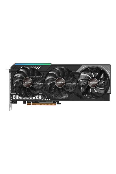 ASROCK Placa Video AMD RADEON RX 9070 CHALLENGER 16GB GDDR6 256 bit, PCIE 5.0 x16, 1x HDMI 3x D