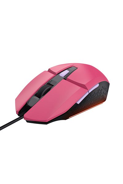 Trust Mouse GXT110W Felox cu fir, 6400 DPI, roz