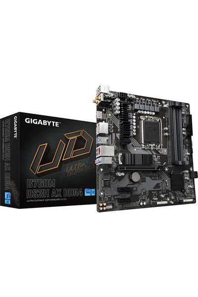 Gigabyte Placa de baza B760M DS3H AX (rev. 1.x) LGA1700