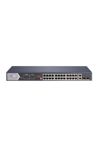 Hikvision Switch DS-3E0528HP-E, 28-port, HiPOE