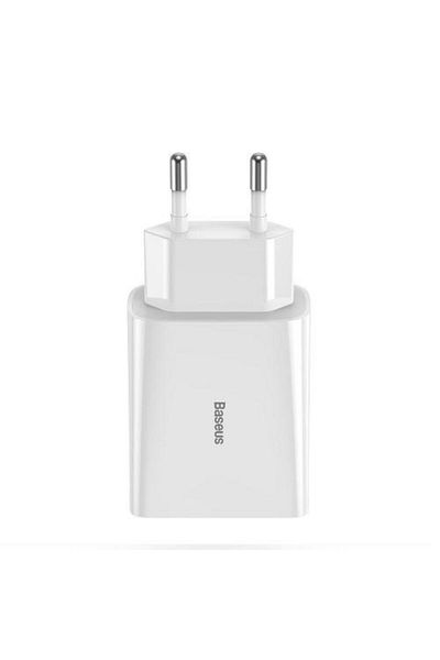 Baseus Speed Mini mains charger, Quick Charge 20W, 1 x USB Type-C 5V/3.0A, white
