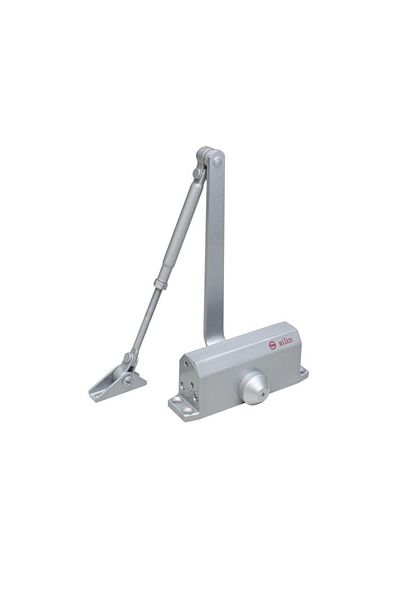 Other Hydraulic damper with arm SA-5012AW-sv, silver color; For: doors weighing 25-45 k