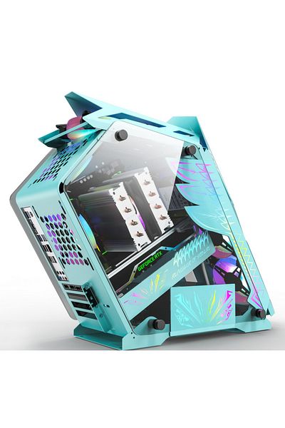 Pro GaminG Carcasa PRO GAMING HERCULE BLUE Mid Tower ARGB