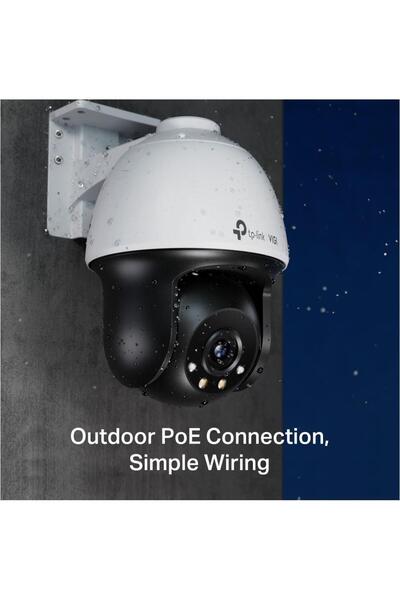 TP-LINK "TP-LINK VIGI 4MP Outdoor PAN/TILT Network Camera,VIGI C540(4mm), 1/3""Progressive Scan CMOS, obiec