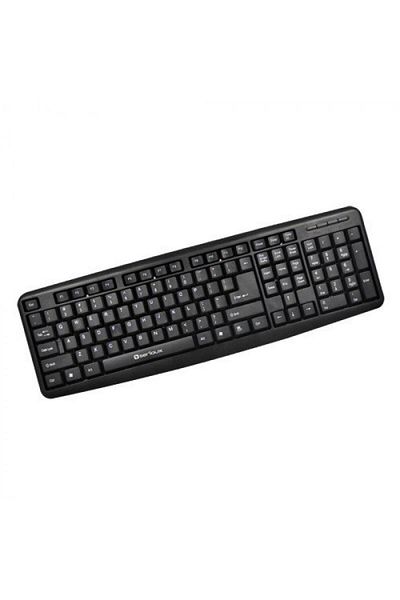 SERIOUX Keyboard 9400USB, wired, US layout, black, 104 keys, USB