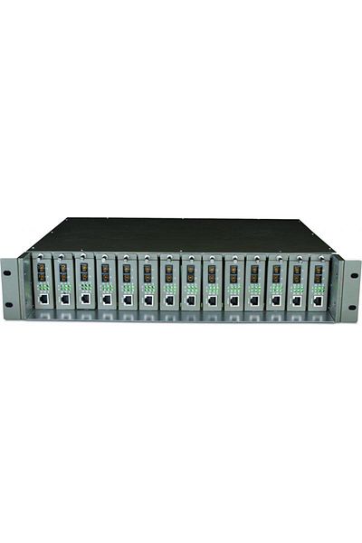 TP-LINK 14-Slot Media Converter Chassis SPEC: 14-Slot, Rackmount FEATURE: Redundant Power Supply, Moun