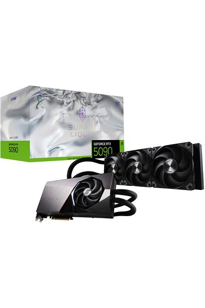 MSI Placa Video GEFORCE RTX 5090 SUPRIM LIQUID SOC 32GB 512 bit, PCIE 5.0, 3x DP 1x HDMI