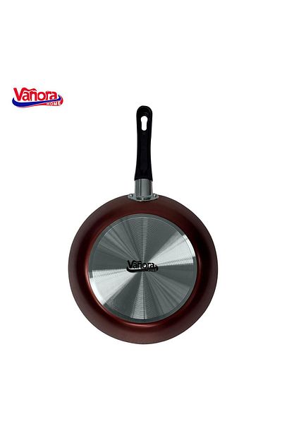 vanora PRESSED ALUMINUM PAN 24x4 CM, PRIMO, BROWN