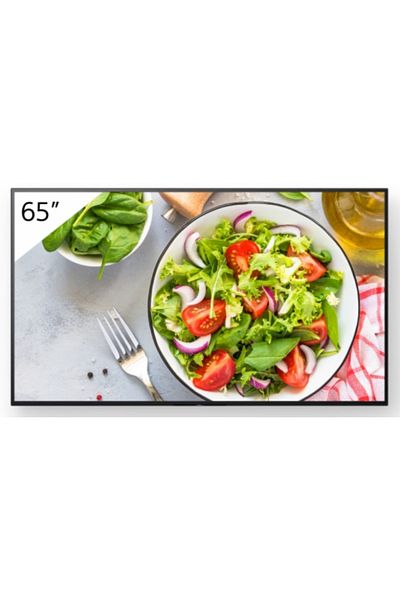 Sony Monitor signage BZ35L, 65, 550nit, 24/7, UHD, panel IPS, D-LED, 8ms, contrast static 1200