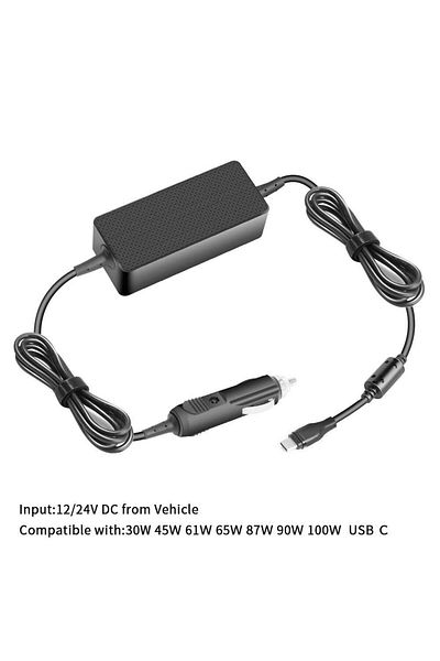 CoreParts USB-C Car Charger, MBXUSBC-DC0004