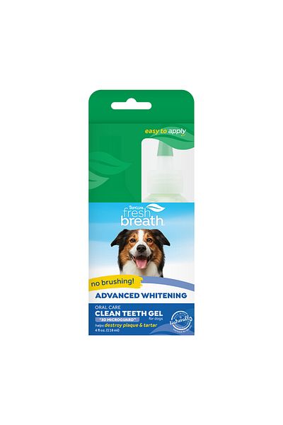 Tropiclean Fresh Breath Advanced Whitening Clean Teeth Gel