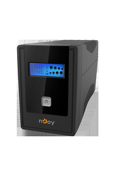 nJoy UPS Cadu 650, 650VA/360W, LCD display with touch screen, 2 x Schuko sockets