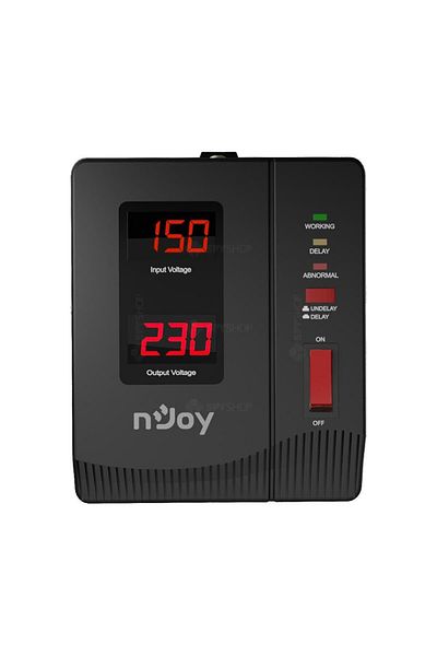 nJoy Voltage stabilizer 1000VA Alvis, 600W