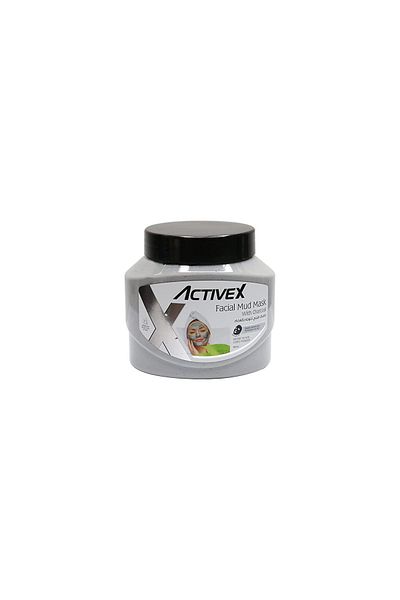 Activex Facial Mud Mask 500 ml - Charcoal
