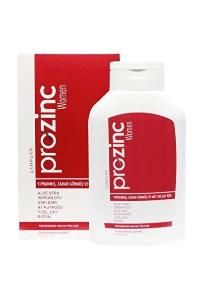 Prozinc Woman Silk Protein Şampuan 300 ml Kırmızı