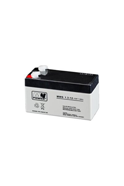 MW Power Baterie gel, MW Power, 6V, 1.3Ah, Negru
