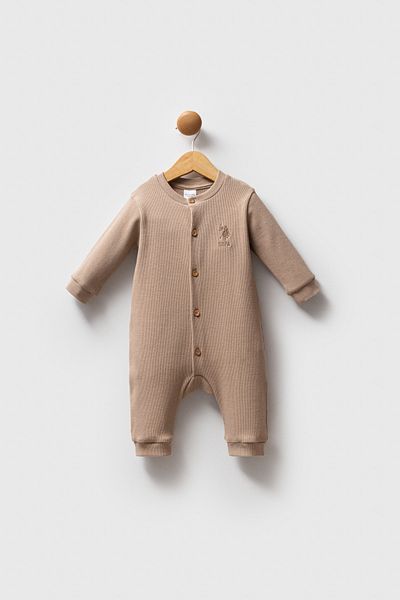 U.S. Polo Assn. Baby Boy Camisole Jumpsuit