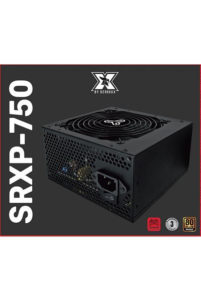 SERIOUX Energy 750W power supply, 12cm fan, ATX, metal material, cables: 20+4-pin, 1x4+4-pin,