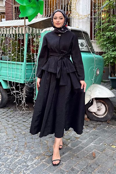 Ovn. Princess Pop Skirt Suit - Black