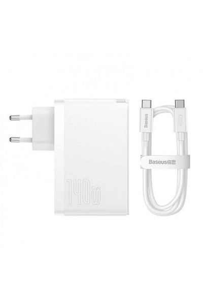 Baseus GaN5 Pro QC 140W Wall Charger, white
