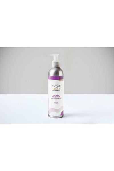 Allegro Natura Delicate liquid soap with organic lavender, 250ml