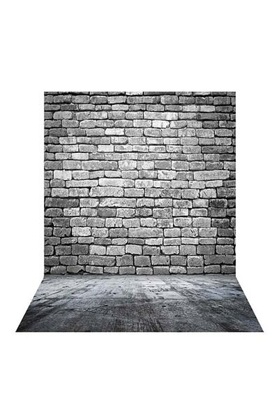 fun zone ANDOER Classic Fashion Wall Floor Studio Background Grey