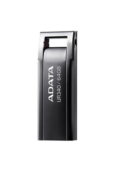 Adata Memorie USB Flash Drive UR340, 64GB, USB 3.2, black metalic