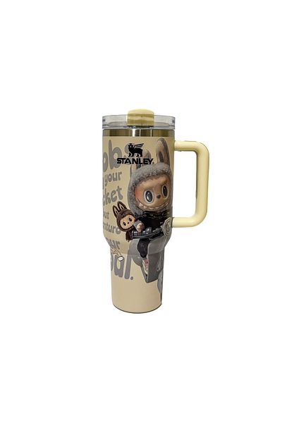 Stanley H2.0 Flow State 40oz Tumbler, Stainless Steel Vacuum Insulated Quencher Labubu Limited Edition
