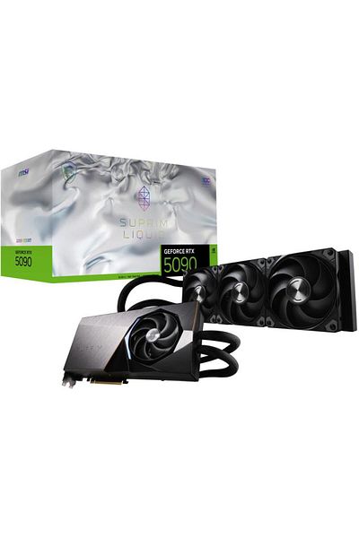 MSI Placa Video GEFORCE RTX 5090 SUPRIM LIQUID SOC 32GB 512 bit, PCIE 5.0, 3x DP 1x HDMI
