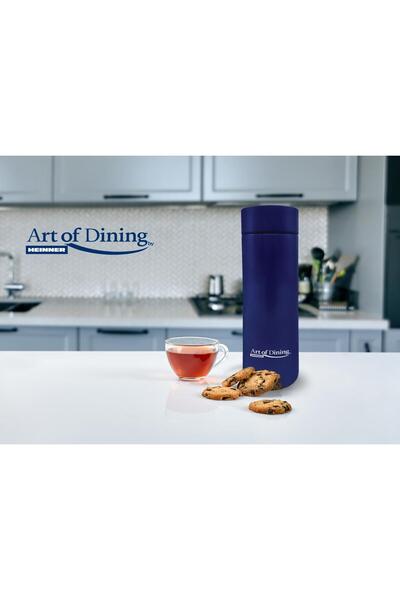 Heinner Art of dining by thermos with LED temperature indicator, stainless steel, 450 ml, blue