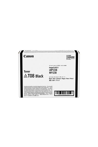 Canon Toner CRG-T08 black, 11k pages, for i-SENSYS X 1238.