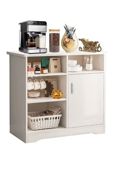 AGD Coffee Cabinet With Large Storage Capacity For Living Room Or Office