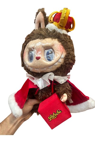 JPT Labubu original toy King red -contains ring box 40cm