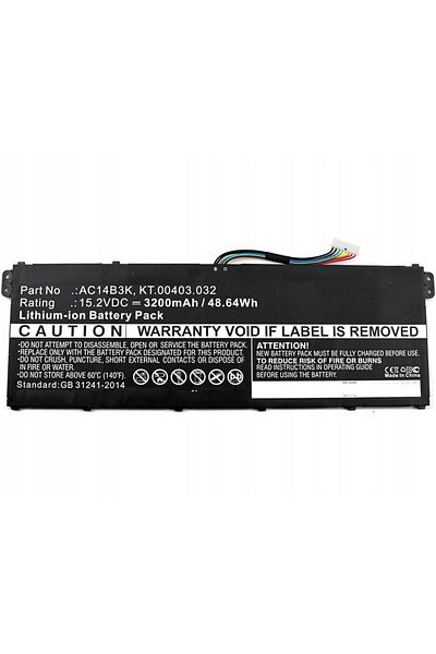 CoreParts Bateria 48.64Wh 15.2V 6Cell MBXAC-BA0043