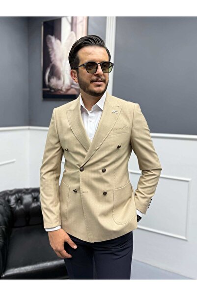 Avni Ceylan Monarco Style Double Breasted Jacket