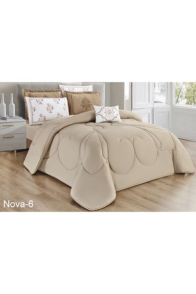 Moon Double bedspread with a patterned design to add beauty and elegance to your room, made of microfiber, size 230*250 cm