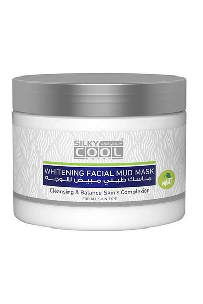 Silky Cool SC Whitening Facial Mud Mask 350ml - Mint