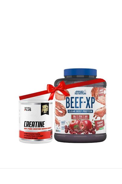 applied nutrition Applied Beef XP Protein Beef Apple & Cherry Flavor 1.8 kg + Creatine Monohydrate 60 Servings