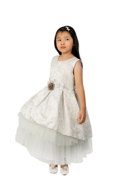 ddaniela Mirela Party Grey Flower Color