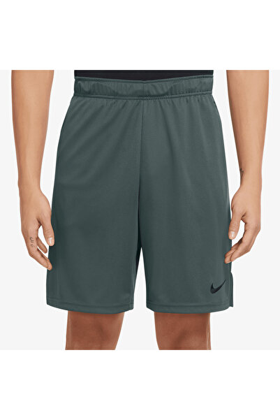 Nike Dri-Fit Knit 6.0 Erkek Yeşil Antrenman Şortu