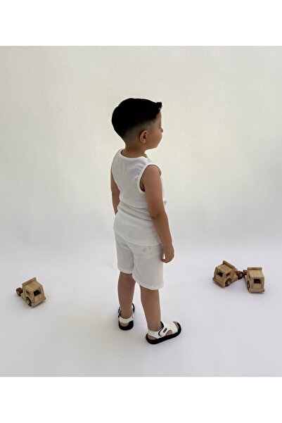 haha Boy's Sleeveless Shirt - Shorts Set
