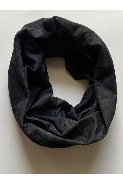 kurukafagift Buff Biker Mask Outdoor Neck Collar Unisex Bandana Wavy Line Printed