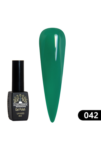 global fashion Oja semipermanenta Black Elite, Global Fashion 8 ml, 042