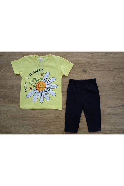 Vita Bella Luxe Children's Floral Detailed Leggings Suit