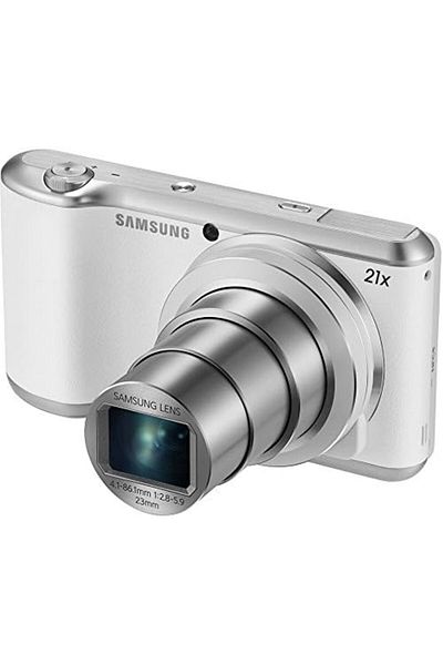 Samsung Galaxy EK-GC200ZWAXAR 16.3 Digital Camera with 21x Optical Image Stabilized Zoom and 4.8-Inc