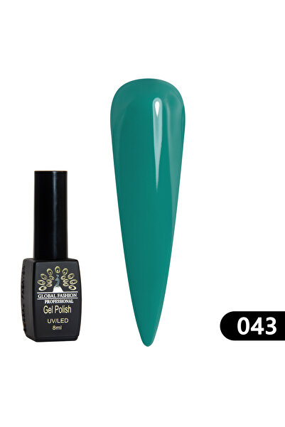 global fashion Oja semipermanenta Black Elite, Global Fashion 8 ml, 043