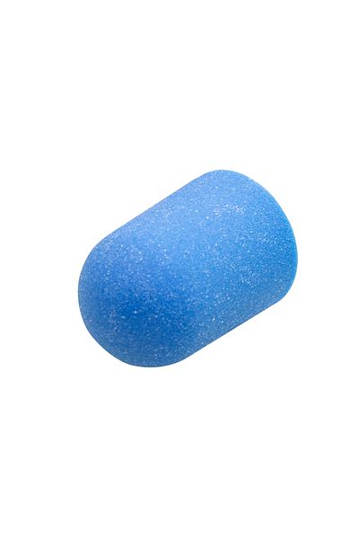global fashion Nail file sandpaper, 1 piece, 10*15mm, blue, grit 120