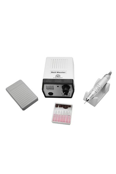 global fashion Electric nail file, ZS-713, Global Fashion 65W, 35000 rpm, White