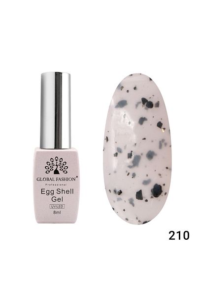 global fashion Oja semipermanenta Egg Shell 8ml, 210